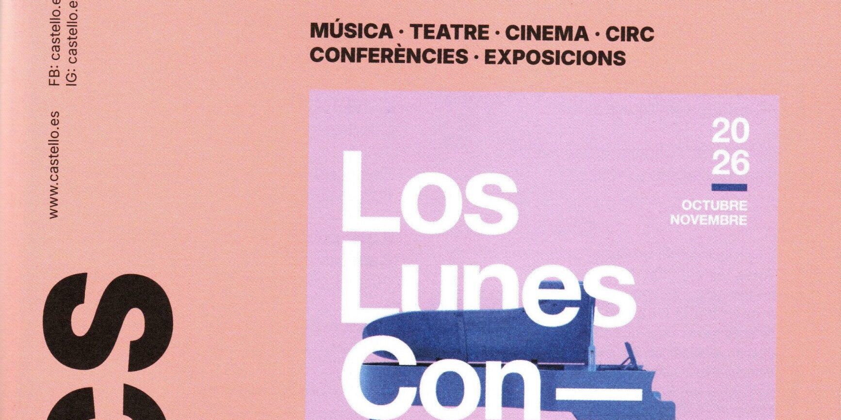 AGENDA CULTURAL DE CASTELLÓN OCTUBRE 2026